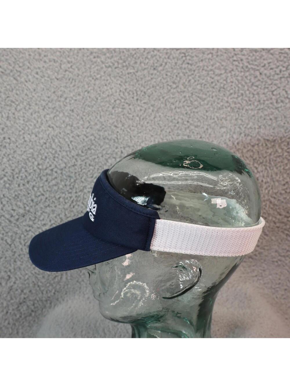 Columbia PFG Hat Cap S/M Visor Blue Outdoor Hiking Golf Flex - Picture 4 of 8